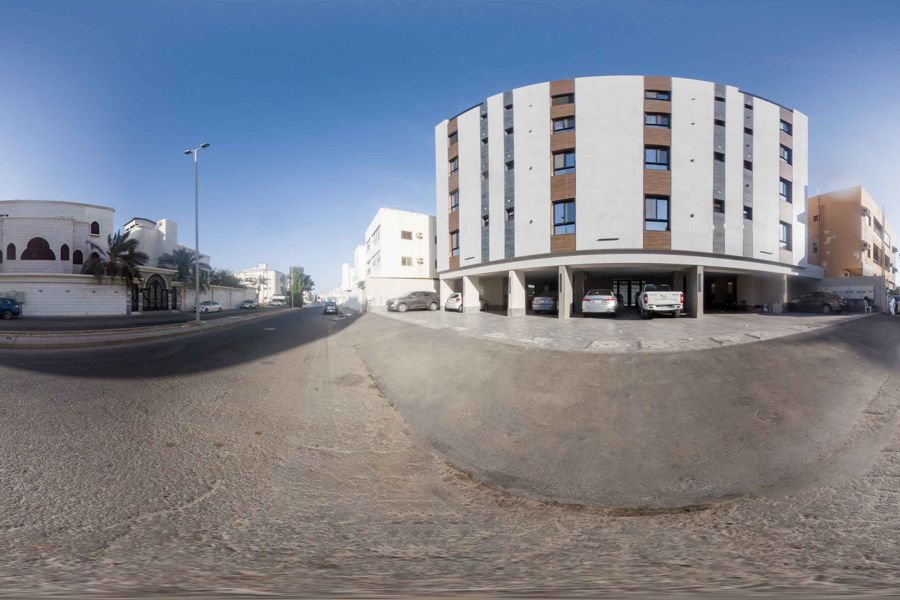 بانوراما 360 – واجهة مبنى سكني — جولة 360 في المدينة المنورة